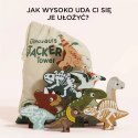 Drewniane figurki dinozaury, zabawka układanka, dzieci Le Toy Van Le Toy Van