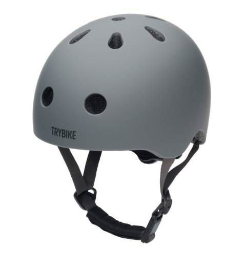 Kask dziecięcy na rower rolki deskorolkę hulajnogę szary XS Trybike CoandCo