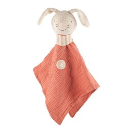 Pierwsza przytulanka komforter muślinowy Króliczek maskotka 36cm sigikid Sigikid