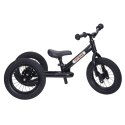 Pierwszy rowerek trójkołowy dziecięcy biegowy 2w1 czarny dla dzieci Trybike CoandCo