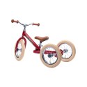 Pierwszy rowerek trójkołowy dziecięcy biegowy 2w1 czerwony matowy Trybike CoandCo