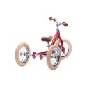 Pierwszy rowerek trójkołowy dziecięcy biegowy 2w1 czerwony matowy Trybike CoandCo