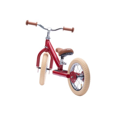 Pierwszy rowerek trójkołowy dziecięcy biegowy 2w1 czerwony matowy Trybike CoandCo