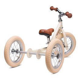 Pierwszy rowerek trójkołowy dziecięcy biegowy 2w1 kremowy matowy Trybike CoandCo