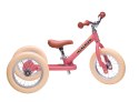 Pierwszy rowerek trójkołowy dziecięcy biegowy 2w1 różowy matowy Trybike CoandCo