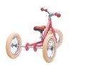 Pierwszy rowerek trójkołowy dziecięcy biegowy 2w1 różowy matowy Trybike CoandCo