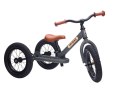 Pierwszy rowerek trójkołowy dziecięcy biegowy 2w1 szary matowy Trybike CoandCo