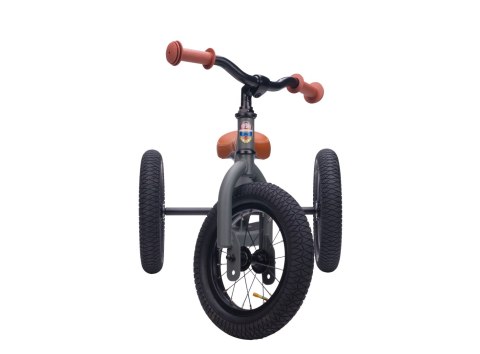 Pierwszy rowerek trójkołowy dziecięcy biegowy 2w1 szary matowy Trybike CoandCo