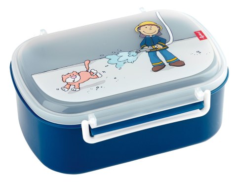 Pudełko na jedzenie, lunchbox Strażak BPA free 17x11x7 cm sigikid Sigikid