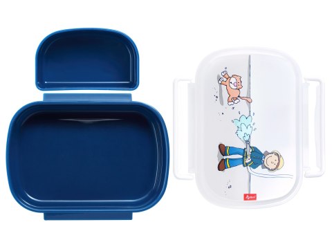 Pudełko na jedzenie, lunchbox Strażak BPA free 17x11x7 cm sigikid Sigikid