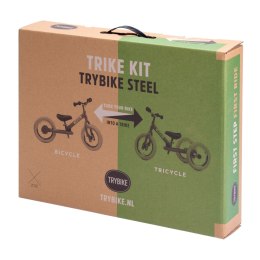 Trójkołowiec rozbudowa roweru biegowego dla dzieci czarne koło Trybike CoandCo