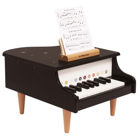 Drewniany fortepian edukacyjna zabawka dla dzieci pianino muzyka Le Toy Van Le Toy Van
