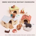 Drewniany kurnik zestaw, mebelki do domku dla lalek, zabawka, Le Toy Van Le Toy Van