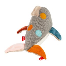 Pierwsza przytulanka Delfin 33cm patchworkowa zabawka dla dzieci sigikid Sigikid
