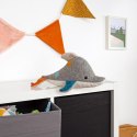 Pierwsza przytulanka Delfin 33cm patchworkowa zabawka dla dzieci sigikid Sigikid