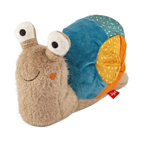 Pierwsza przytulanka Ślimak 29cm patchworkowa maskotka zabawka sigikid Sigikid