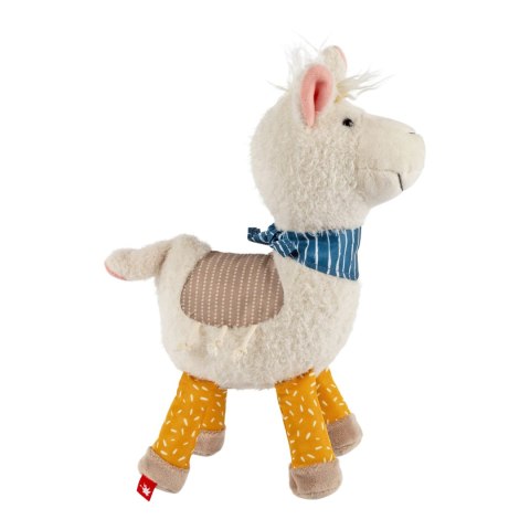 Pierwsza przytulanka patchworkowa Lama 29cm maskotka dla dzieci sigikid Sigikid