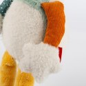 Pierwsza przytulanka pluszowy Miś Polarny 31cm patchworkowa zabawka sigikid Sigikid