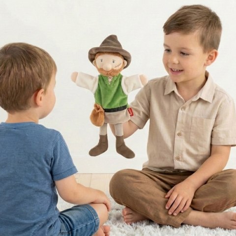 Pluszowa pacynka Rabuś 34cm maskotka teatrzyk lalka zabawka dzieci sigikid Sigikid