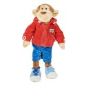 Pluszowa zabawka edukacyjna Małpka nauka ubierania 43cm lalka sigikid Sigikid