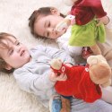 Pluszowa zabawka edukacyjna Małpka nauka ubierania 43cm lalka sigikid Sigikid