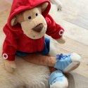 Pluszowa zabawka edukacyjna Małpka nauka ubierania 43cm lalka sigikid Sigikid
