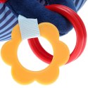Poduszka do leżenia na brzuszku 37cm zabawka ruchowa grzechotka sigikid Sigikid