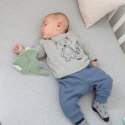 Przytulanka komforter Muślinowy Słoń szeleścik szmatka dla dzieci sigikid Sigikid