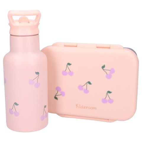 Butelka bidon 350 ml KIDZROOM Secret Garden pink