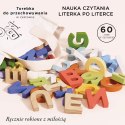Drewniane literki, zabawka układanka edukacyjna nauka dla dzieci Le Toy Van Le Toy Van