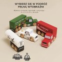Drewniane samochody ciężarowe zestaw, zabawka dla dzieci, auta Le Toy Van Le Toy Van