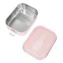 Duży stalowy lunch box - Królik Trixie Baby