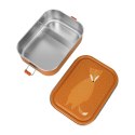 Duży stalowy lunch box - Lis Trixie Baby