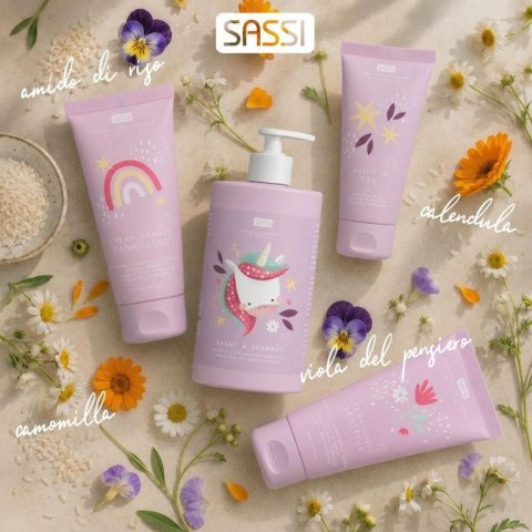 Łagodzący krem dla dzieci Sassi Jednorożec 100 ml