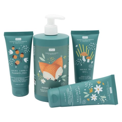 Łagodzący krem dla dzieci Sassi Lisek 100ml