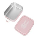 Mały stalowy lunch box - Królik Trixie Baby