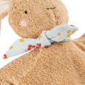Pierwsza przytulanka komforter bawełniany Króliczek brązowy kocyk 25cm sigikid Sigikid