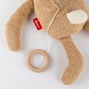 Przytulanka ciążowa z pozytywką Króliczek brązowy 36 cm Mamilodie sigikid Sigikid