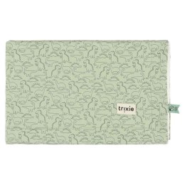 Koc niemowlęcy polarowy 75x100 cm - Daring Dino Trixie Baby