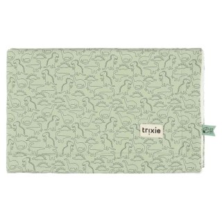 Koc niemowlęcy polarowy 75x100 cm - Daring Dino Trixie Baby