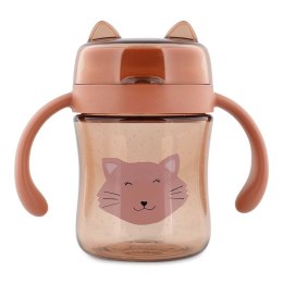 Kubek treningowy-niekapek 360° z uchwytami - Kot Trixie Baby
