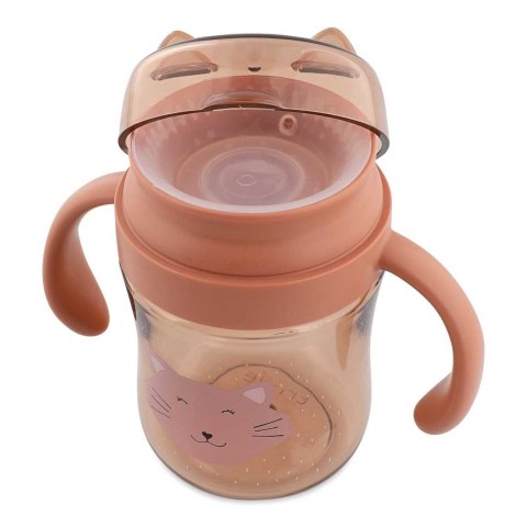 Kubek treningowy-niekapek 360° z uchwytami - Kot Trixie Baby