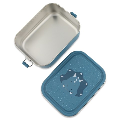 Mały stalowy lunch box - Triceratops Trixie Baby