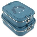 Mały stalowy lunch box - Triceratops Trixie Baby