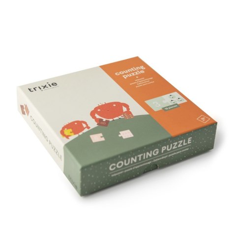 Puzzle do nauki liczenia ze zwierzątkami Trixie Baby