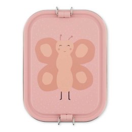 Duży stalowy lunch box - Motyl Trixie Baby