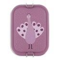 Duży stalowy lunch box - Paw Trixie Baby