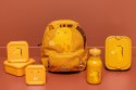 Mały stalowy lunch box - Żyrafa Trixie Baby