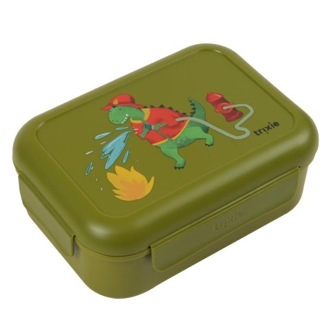 Pojemnik na lunch z klipsami - Strażak Dinozaur Trixie Baby
