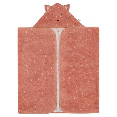 Ręcznik Kąpielowy z Kapturem 70 x 130cm - Kot Trixie Baby